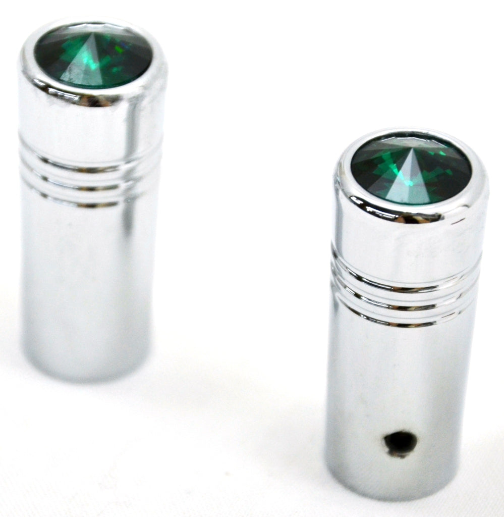 toggle switch extension(2) 1-5/8 green jewel for Freightliner Kenworth flat end