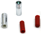 toggle switch extension(2) 1-5/8 green jewel for Freightliner Kenworth flat end