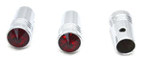 3-Toggle Switch Extensions for Kenworth Round Switch Red Jewel 1" Tall GG#95235