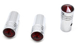 3-Toggle Switch Extensions for Kenworth Round Switch Red Jewel 1" Tall GG#95235