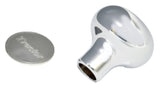 GG Deluxe Knob for Tractor Air Brake Chrome Screw-on Stainless Plaque #95380