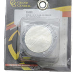 GG Deluxe Knob for Tractor Air Brake Chrome Screw-on Stainless Plaque #95380