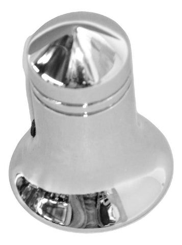 HTS Citizen Band Radio CB Channel Knob for Cobra Cone Pointed Chrome Each