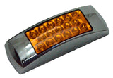 Lynco Products LED Clearance/Marker Light 101-005501 Amber Lens 17 Amber LEDs 6"
