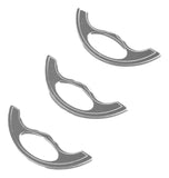 Gauge Emblem Trio for 2006 & up Peterbilt Stainless Etched W/Cutout #PB-2056