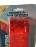 Clearance Marker Light 6"x2" Sealed Red Rectangular 1 Wire RP-21002R Each