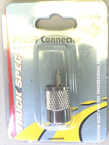 Truck Spec PL259 Coax Connector with UG175 Reducer TSPL-2595 Each