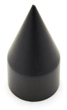 20 Piece Lug Nut Covers 33mm Thread/Screw-On Spike Black 4 1/8" Tall UP#10000