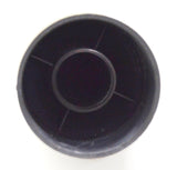 5-Lug Nut Covers 33mm Thread/Screw-On Spike Matte Black 4 1/8" Tall UP#10000