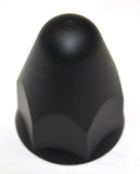 Lug Nut Covers for 1-1/2" Nuts Bullet 2 3/4" Tall Matte Black UP10361- 40 Pcs