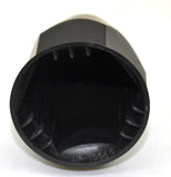 Lug Nut Covers for 1-1/2" Nuts Bullet 2 3/4" Tall Matte Black UP10361- 40 Pcs