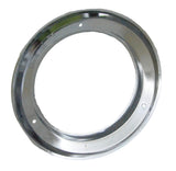 Light Grommet Bezel for 4” Round Light Plain Chrome Plastic, 3 Hole UP#10484 Ea.