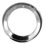 Light Grommet Bezel for 4” Round Light Plain Chrome Plastic, 3 Hole UP#10484 Ea.