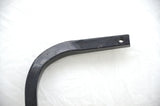 Black Straight Mudflap Hanger 30" Heavy Duty Spring Steel UP#10671-Each