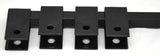 Black Straight Mudflap Hanger 30" Heavy Duty Spring Steel UP#10671-Each