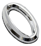 Oval Glove Box Emblem Bezel Trim for Peterbilt 1-3/4" X 3/4" Plastic UP#20593