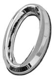 Oval Glove Box Emblem Bezel Trim for Peterbilt 1-3/4" X 3/4" Plastic UP#20593