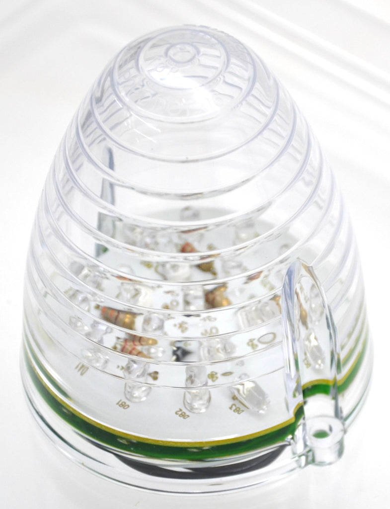 Light LED 19 amber LEDs clear lens beehive for Peterbilt top of cab lite each