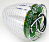 Light LED 19 amber LEDs clear lens beehive for Peterbilt top of cab lite each