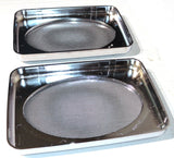 Speaker Cover Set Rectangular for Peterbilt 7" X 4-7/8" Plastic UP#40919- Pair