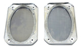 Speaker Covers 6-3/8" X 4-5/16" For Various Models Peterbilt Plastic UP#40987