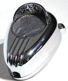 CB Microphone Mic Cover with Visor for Road King 56 Chrome Plastic HTS#5556